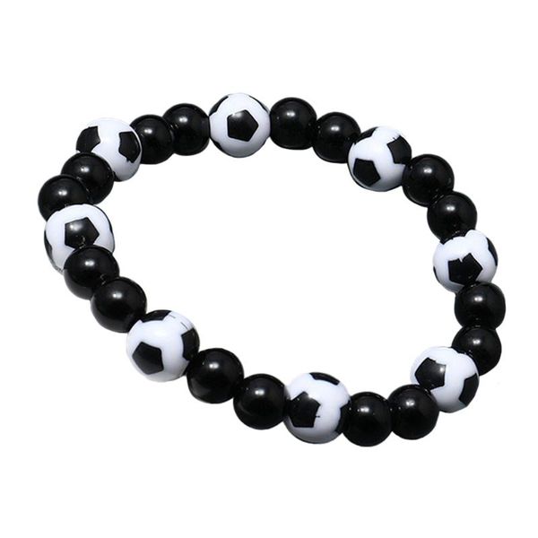 

charm bracelets soccer beads bracelet lovers gift costume accessory, Golden;silver