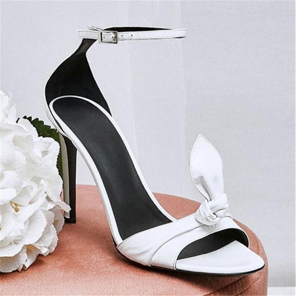 

white women sandals ankle strap high heels patent leather women pumps prom dress shoes woman stiletto ladies footwear, Black