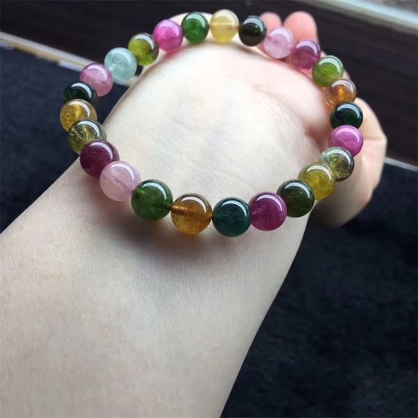 

tourmaline brazilian candy single ring bracelet tourmaline bracelet, Black