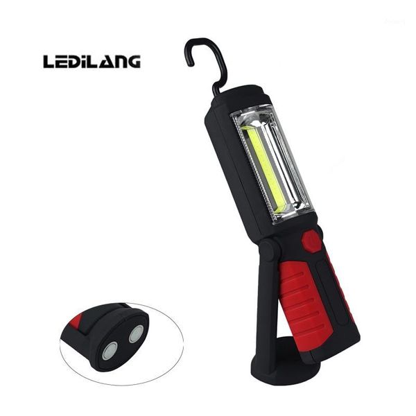 

flashlights torches cob work light usb rechargeable led flashligh built-in lithium battery hand lamp lantern magnetic waterproof emergency1