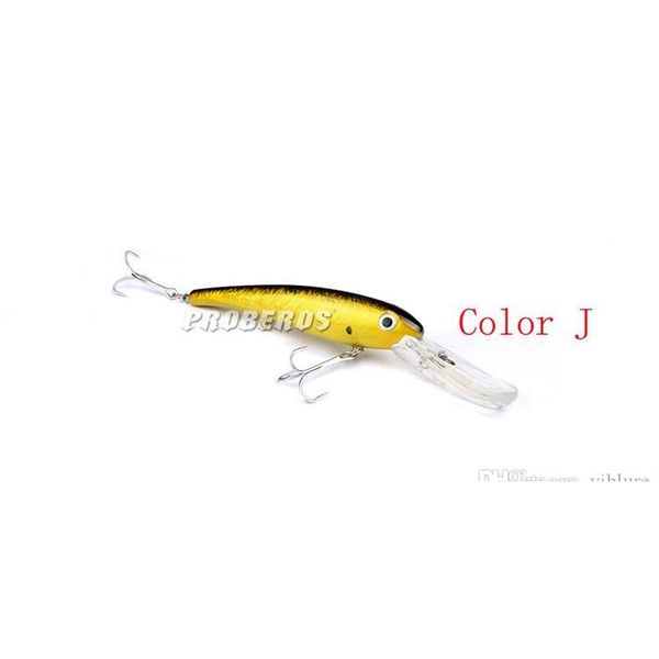 

new big saltwater fishing lure abs plastic swimbaits 10colors 20cm 41g deep diving wobbler fishing bait jllglw insyard