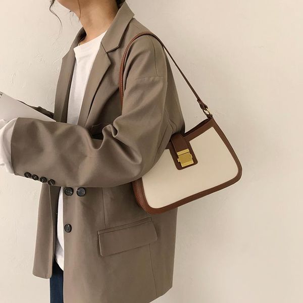 

evening bags fashion exquisite shopping bag retro casual women totes shoulder female leather solid color chain handbag for