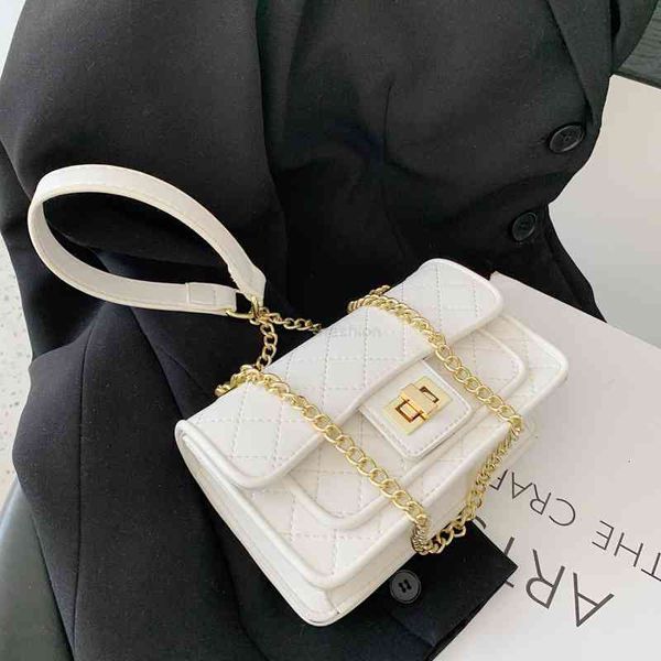 

lingge chain bag women's 2021 summer fashion one shoulder messenger bag foreign style texture ins small square, Black;red