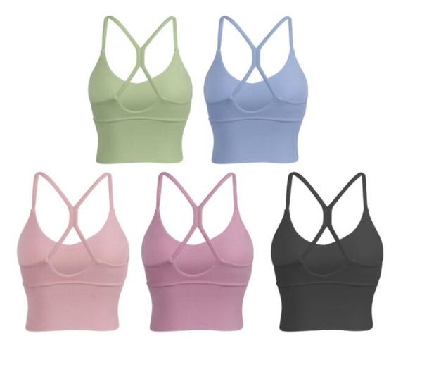 

2021 yoga outfits bodybuilding all match casual gym push up bras