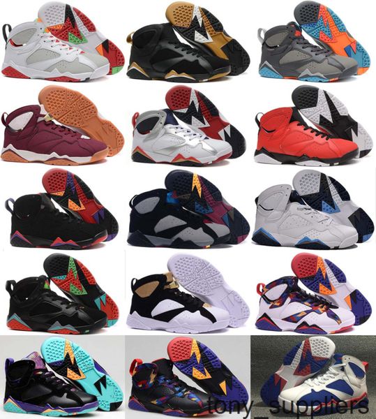 Новые 7 баскетбольных кроссовок, мужские кроссовки 7s Vii Authentic Zapatos Mujer, бесплатная доставка