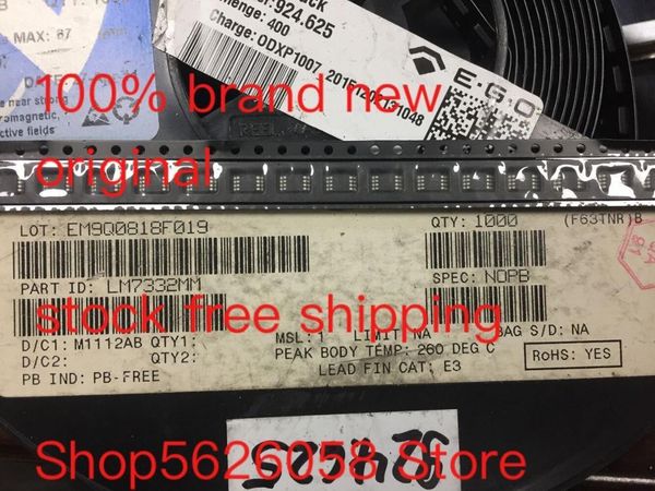 

smart power plugs lm7332mm msop 100% original 10pcs-100pcs/lot stock