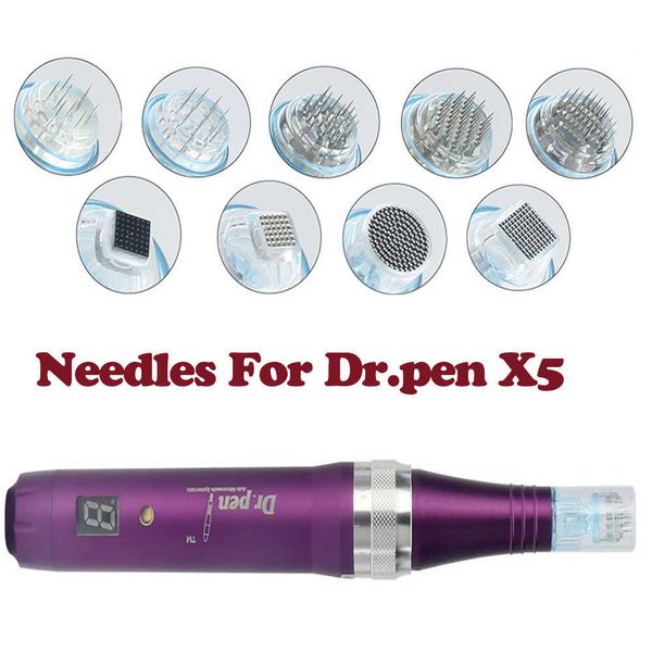 50 adet Oto Dr.Pen Vida İğneler Kartuş Yedek Ultima X5 Mikro İğne için 9/2/2/24/36/42 / Nano Dövme İpuçları Micro İğnelik 210608