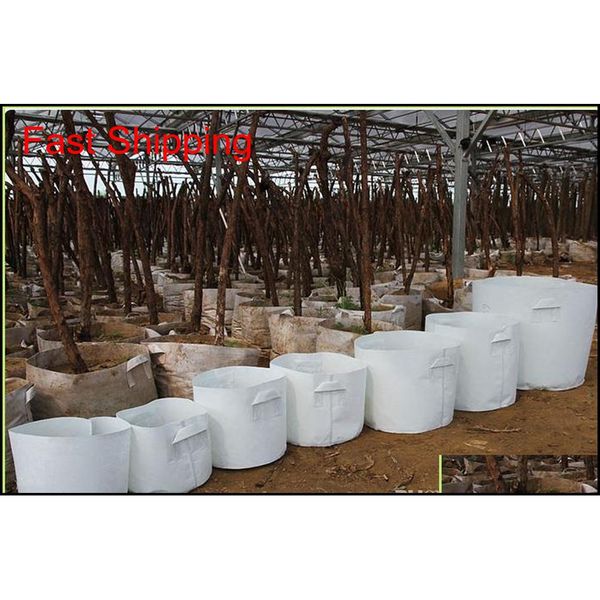 

planting bags round fabric pots plant pouch root container grow bag aeration pot container new peat pots bre qylbtd toys2010