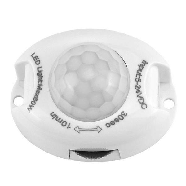 

2021 new function of human body's infrared timer from pir motion sensor switch to the strip light mee4