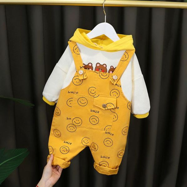 

clothing sets 2021 spring/autumn baby boys long sleeve tshirt and pant, White