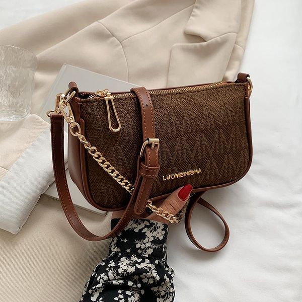 

evening bags retro letter small jacquard cloth crossbody flap bag for women 2021 brand trends shoulder handbags and purses female designer