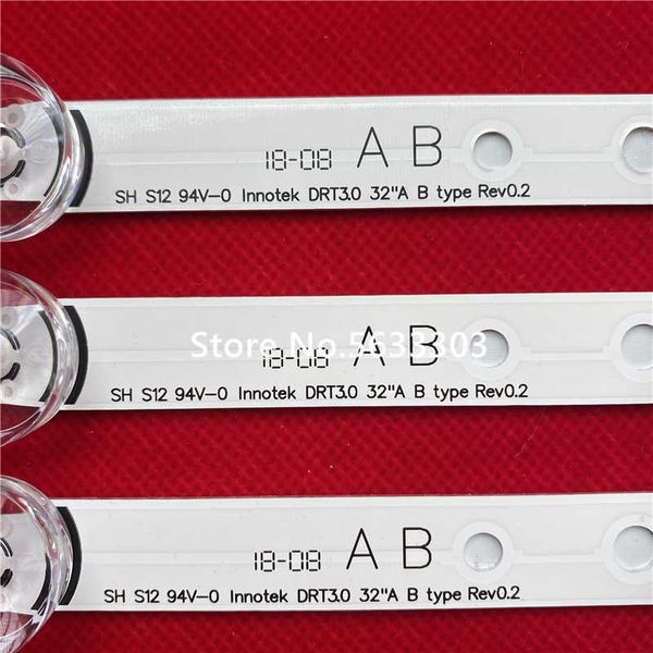 

led backlight strip 6 lamp for lg 32"tv 32mb25vq 6