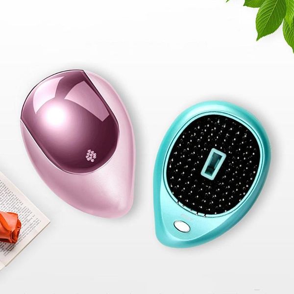 

electric hair brushes anti-frizz ionic hairbrush portable cordless massaging brush