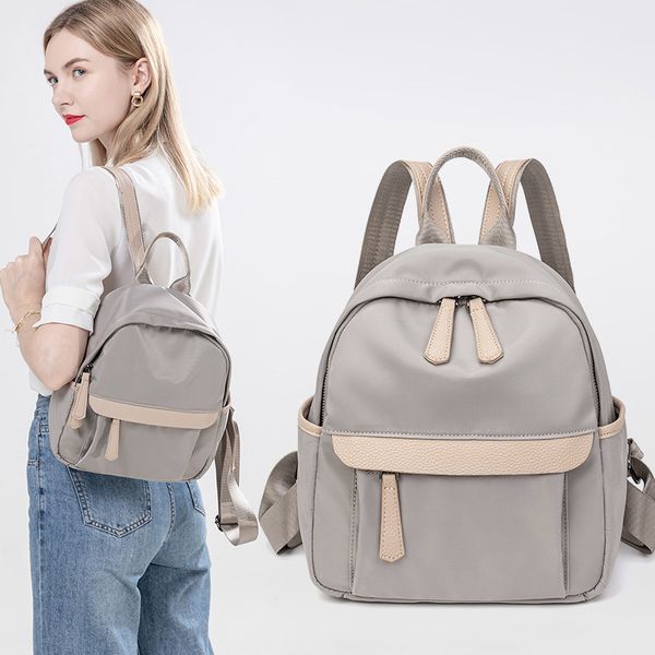 

factory wholesale oxford cloth backpack women's 2021 spring and summer mini anti theft backpack
