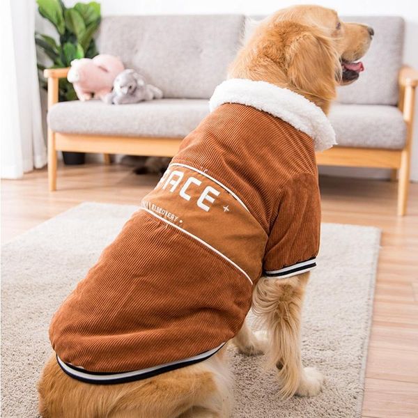 

dog apparel winter pet clothes, coat, medium and large dogs warm padded cotton coat