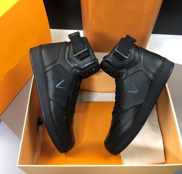 

designer luxury casual shoes 2019ss colorful low-high-leather sneakers women men sneaker lambskin calfskin ladies retro style shoe size 35-4, Black