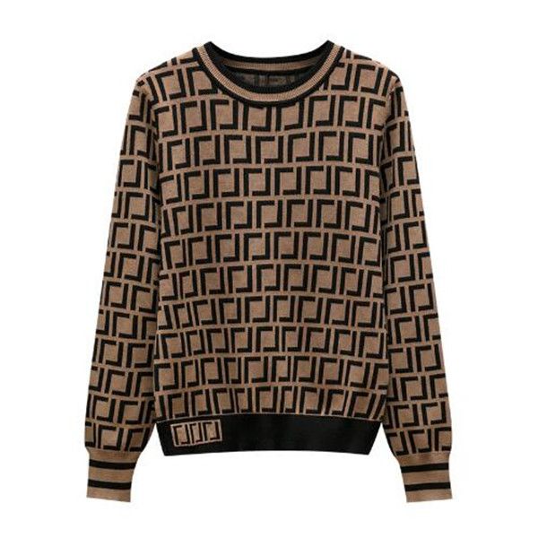 

2022 spring new o-neck long sleeve pullover sweaters girls student knitted shirt designer kads jacquard weave fashion casual t-shirt, Blue