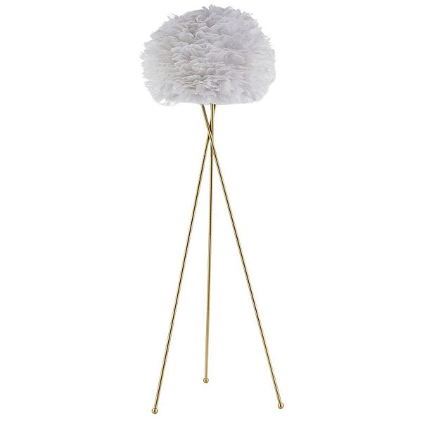 

nordic decoration home feather standing lamp romante l creative decoration warm and romantic girl bedroom bedside floor lamp