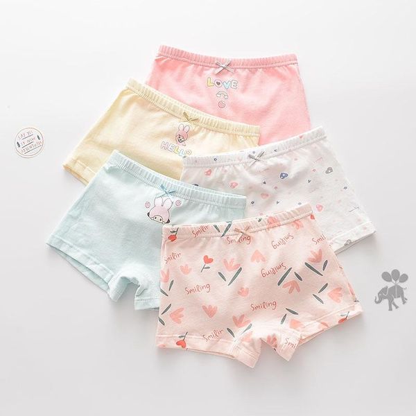 

5pcs/lot children's panty baby girls boxer briefs 100%cotton cartoon shorts kids undies toddler underwear underpant, Camo