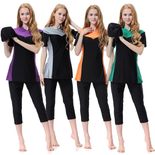 

swim wear islamic clothing women muslim swimming suit for long sleeve swimwear