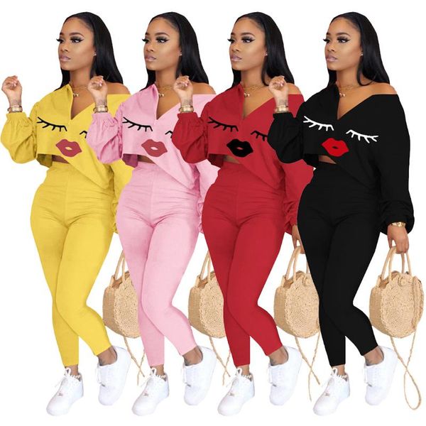 

women's tracksuits casual 2 piece set women tracksuit spring autumn outfits loose biker pants sweat suits lounge wear two matching sets, Gray