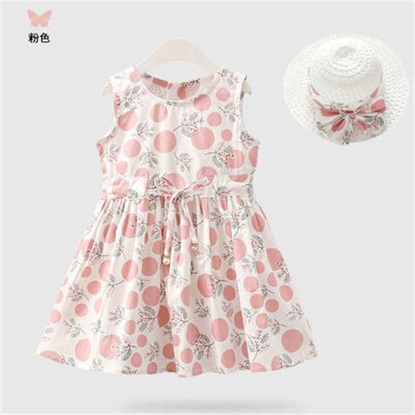 2-7 Jahre Hohe Qualität Sommer Mädchen Kleid Spitze Chiffon Solide Drapierte Geraffte Kind Kinder Kleidung Prinzessin Kleider 210615