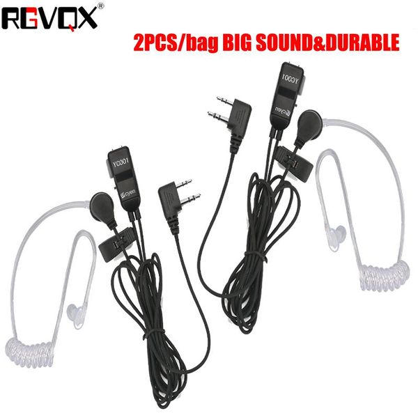 

walkie talkie for midland earphone transparent security headphones 2pcs