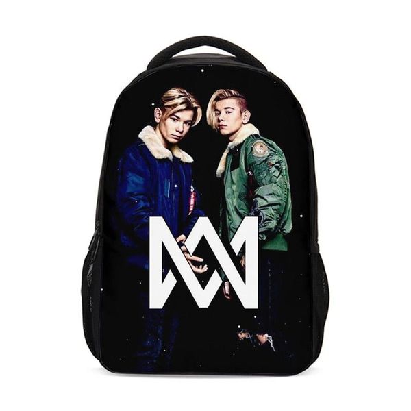 

backpack marcus and martinus prints school backpacks casual oxford children schoolbag fashion book shoulder bag teenager boys mochila