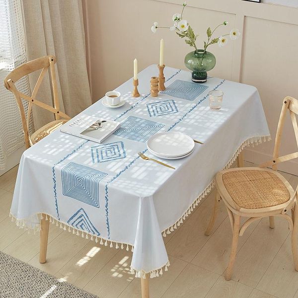 

table cloth fyjafon waterproof 140*220 oil proof cover nappe de el cafe rectangle 130*180 protector