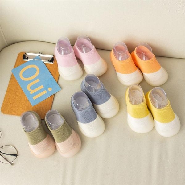 

first walkers scarpe bambino per bambini da passeggio interni comode calze elastiche prewalke