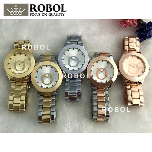 

wristwatches rllen stainless steel men women couples quartz watches fashion luxury original copy jewelry gift retro precision charm noble, Slivery;brown