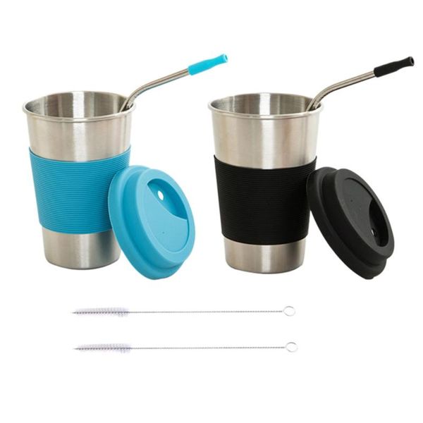 

1 set wine tumblers simple bear cups drinks cups simple coffee with lid