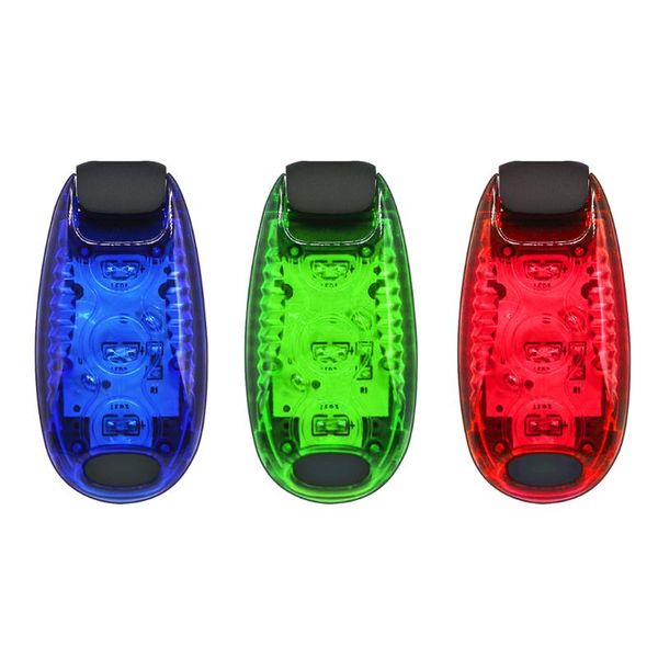

bike lights multi-function led safety light clip on strobe jogging running for runner bikes walking night warning