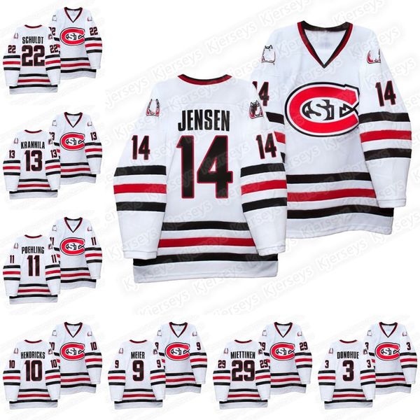 

ryan poehling 2021-22 college hockey jersey seamus donohue spencer meier nick perbix blake lizotte jami krannila patrick russell micah mille, Black