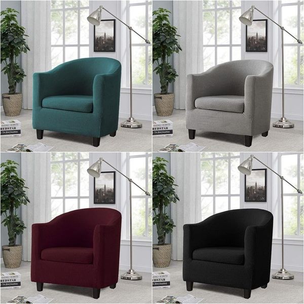 

chair covers 2pcs/set jacquard tub sofa cover split style armchair slipcovers for living room club couch furniture protector