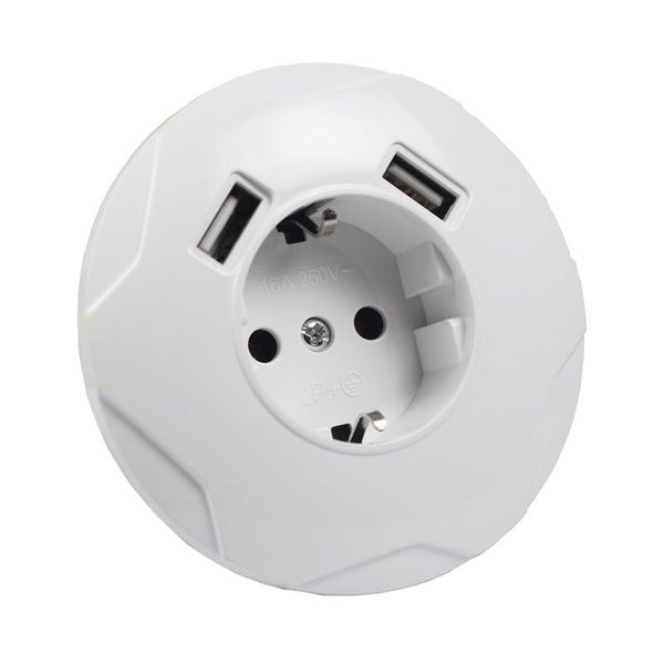 

smart power plugs 86 type wall socket with double usb german standard european panel support dro
