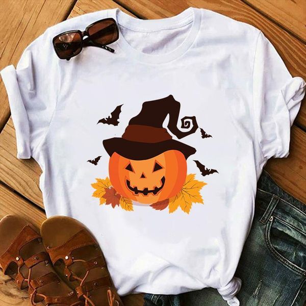 

harajuku woman tshirts and mens t shirts women graphic womens halloween pumpkin tee ladies female clothes shirt camisetas mujer, White;black