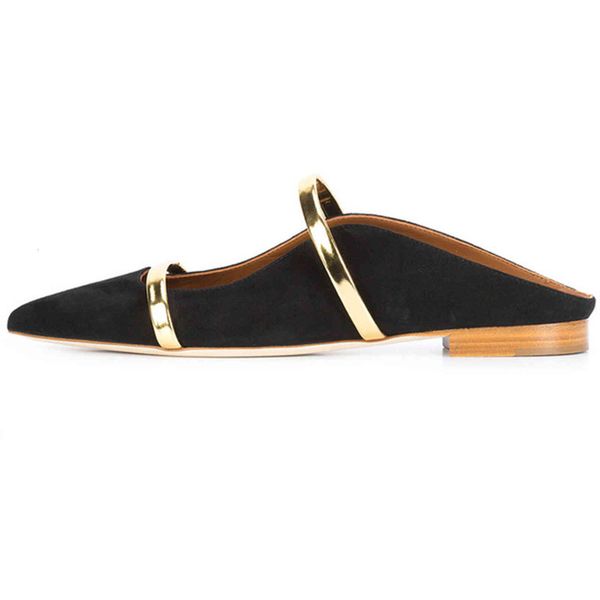 

slippers lovirs women shoes pointed toe sandals slingback low heels drees casual summer pumps plus size us5-15 gmev ko3k, Black