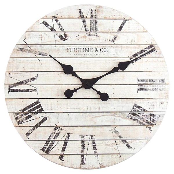 

remote controlers wall clock wood home decor quartz hanging retro vintage european style large 22 inch