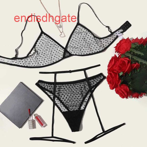 

temptation underwear lace mesh new suit style, Black;white