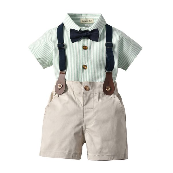 

batch british short sleeve suit for boys in summer, Blue
