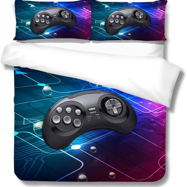 

bedding sets game handle xbox single set girls boys duvet cover  size fashionable soft king full double bedclothes beds gift