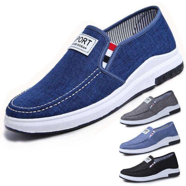 

canvas shoes old beijing cloth korean denim student low casual men'straining sneakers