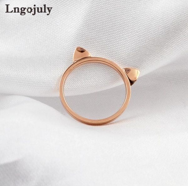 

wedding rings fashion titanium steel ring jewelry rosegold for women girlfriend anniversary party gifts, Slivery;golden