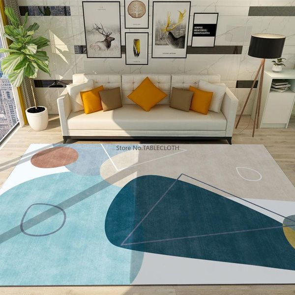 

carpets living room carpet nordic style sofa coffee table blanket modern minimalist bedroom bedside household floor mats