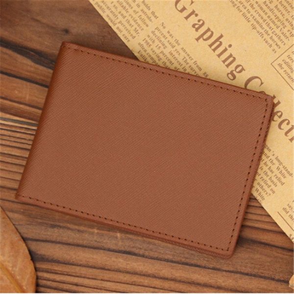 

fashion men wallet money clip purse wallet male clutch purse bag thin minimalist handy slim short 2 choices x1ok#, Red;black