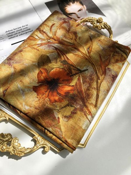 

scarves hazy sunset yellow high-grade water soluble wool scarf women's autumn and winter long style plus shawl dual-use, Blue;gray