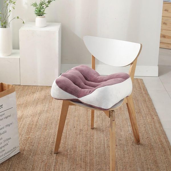 

cushion/decorative pillow plush chair cushion thicken office soft lift hips seat cushions for relief sciatica student pad home decor