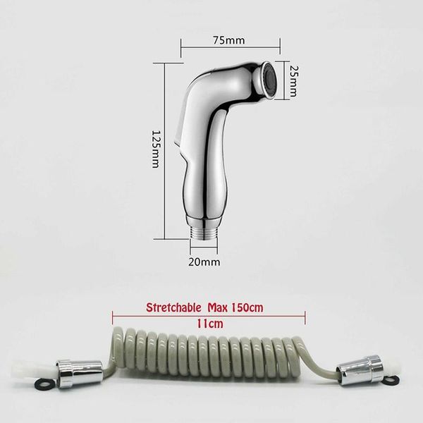 

bath accessory set bathroom spray bidet sprayer shattaf diverter kit