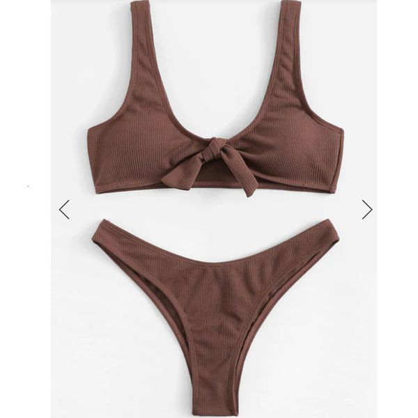 

ikini effects color bikini set mid taille biquinis bathing suits push up badmode women's swimwear 2021 swimming, White;black